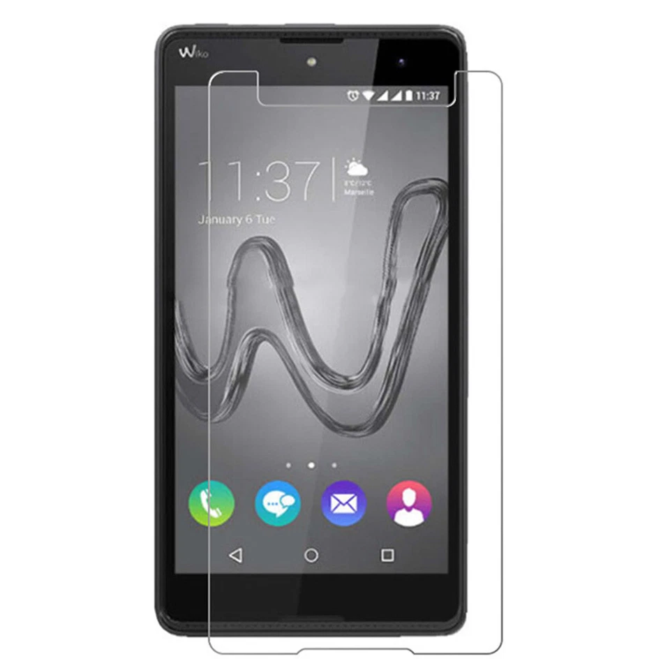 9H Tempered Glass Screen Protector Film For Wiko Robby Robby Ridge Fab Lot New - Image 3 of 4