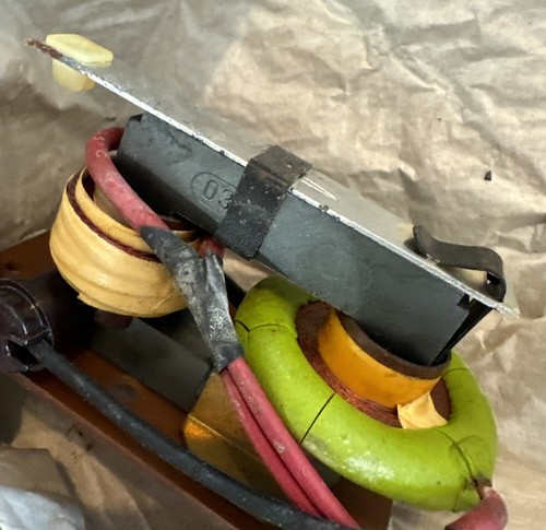 VINTAGE HIGH VOLTAGe TRANSFORMER MERIT HVO-222 FOR MOTOROLA ANTIQUE TVS Horiz Ou - Picture 6 of 11
