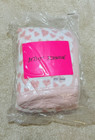 BETSEY JOHNSON Blanket Pink Hearts Fluffy Soft Ombre Reversible Sherpa Throw NEW