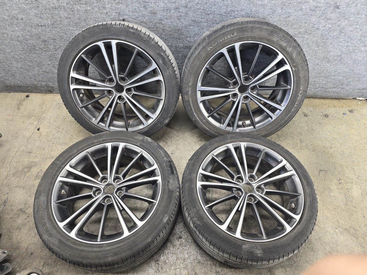 【値下げしました】プレーンズまとめ売り17点セット 2013-2016 Subaru BRZ Scion FRS 17 Inch Wheels Rims Tires Set V19