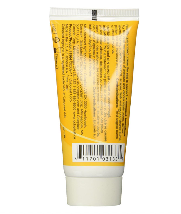 Coloplast Hydrophilic Wound Dressing Paste Triad First Aid Wound Care 2.5oz Tube