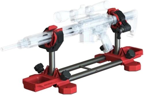 Durable Steel Gun Vise - Ultra-Adjustable & Collapsible for Easy Storage