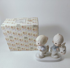 Precious Moments figurine - "How Can Two Walk Together Except They Agree" E-9263