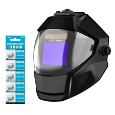 Wide View Auto Darkening Welding Helmet True Color 4 Arc Sensor Mask
