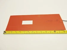 115v 360W Silicone Flexible Heater Heating Pad Rectangular 14.5 x 5.25 EFH-S44