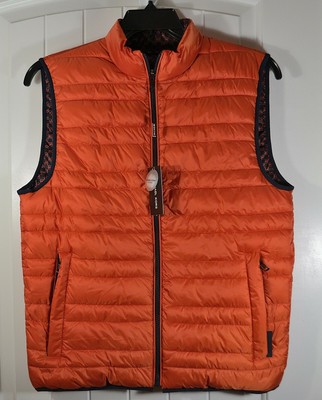 michael kors vest mens orange