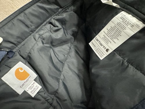 Pantaloni da neve Carhartt Storm Defender donna grandi 12 14 corti tasca isolata NUOVI - Foto 13 di 19