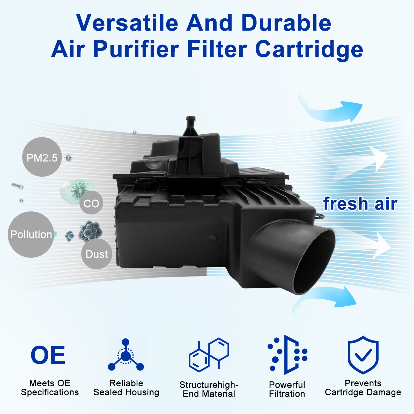 Air Cleaner Intake Filter Box Housing for Nissan Altima 0712 2.5L 16500JA00A eBay