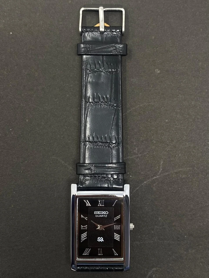 Reloj de pulsera vintage Seiko de cuarzo delgado para caballero - ENVÍO GRATUITO Foto 3 de 4