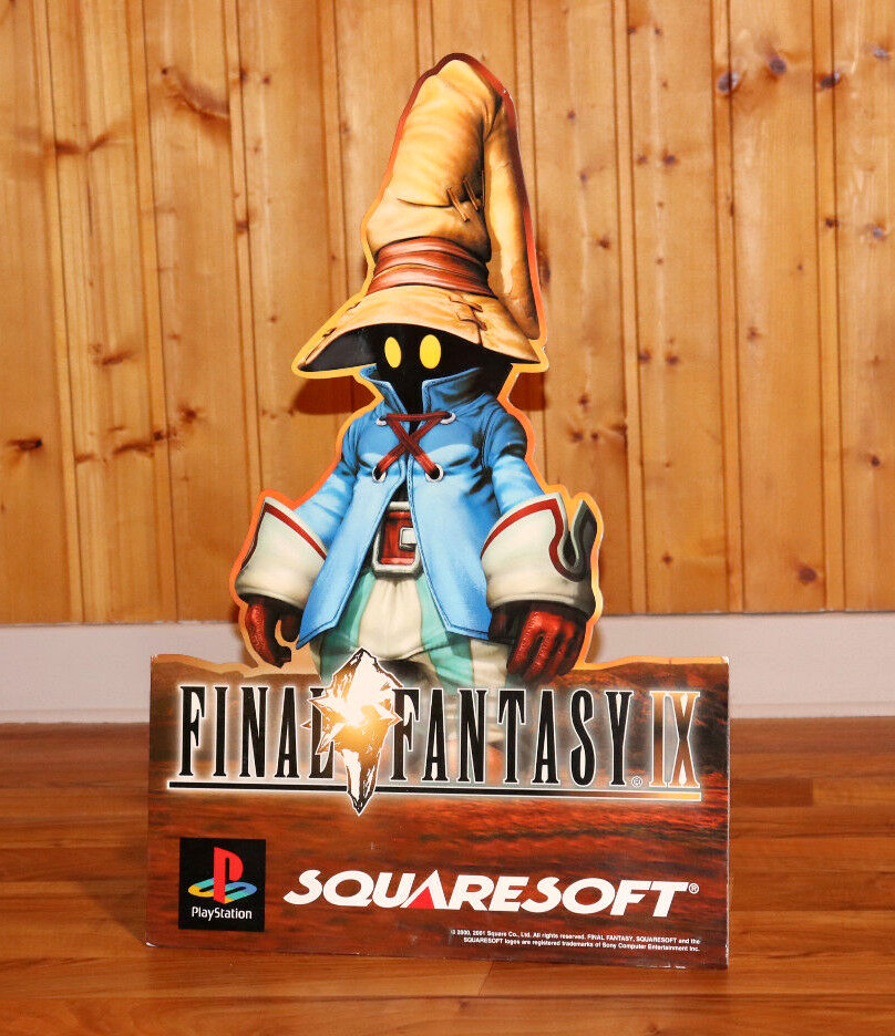 Final Fantasy IX 9 Vivi Orunitia Rare Promo Game Store Display