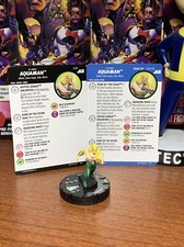 DC Heroclix Justice League Unlimited Aquaman 029  029.05 Team Up Card Lot
