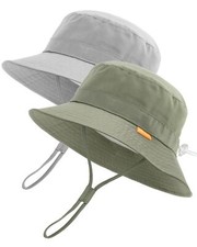 Baby Sun Hat Toddler Boys Girls Bucket Hat for Kids 0-5 Years UPF 50 Sun Pro...