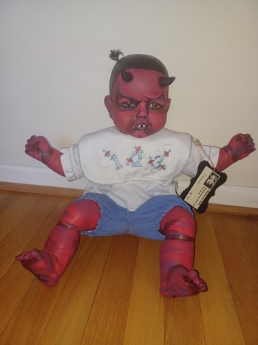 Horror Demon Baby Doll by Nightmare Dolls by Jenn RG Plastic Art Scary Realistic - Picture 5 of 9