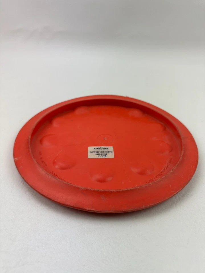 Ching Power Velocity Vintage Golf Disc PFN OOP Red 176g - Image 4 of 4
