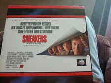 Sneakers With Robert Redford LaserDisc Extended Play MCA Universal 1992 VG Cond