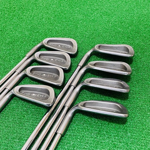 PING Left Handed Iron Set EYE2+ 3-9,W,S ZZ LITE Shaft Left Handed STORE - Picture 2 of 9