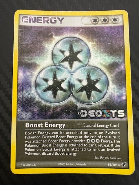 Pokemon TCG Boost Energy 93/107 Uncommon Reverse Holo 136 HP