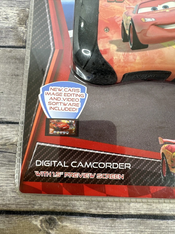 迪士尼皮克斯汽车数码摄像机带 1.5 预览屏幕视频软件全新 — 第 2/4 张图片