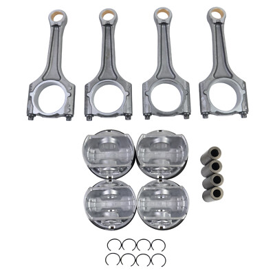 For Audi A4 Q5 VW Jetta GTI Passat Piston 21mm & Connecting Rod Kit 2.0L CCTA