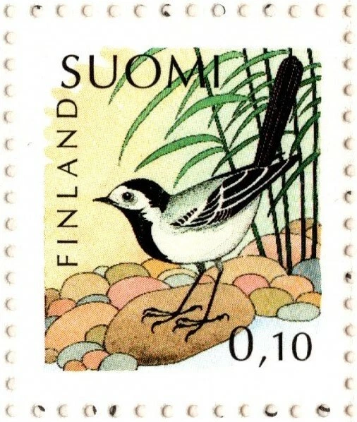 FINLAND 1991 WILD BIRDS BOOKLET FIVE STAMPS MNH  - Image 3 of 4