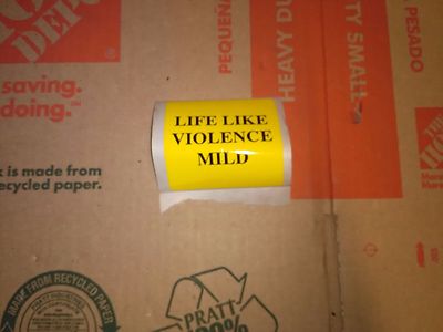 arcade violence warning sticker part | eBay