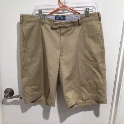 Peter Millar Shorts Adult 34 Beige Crown Performance Casual Golf Mens