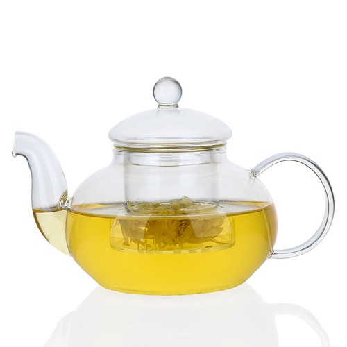 Glass Teapot With Glass Infuser Flower Teapot Tea Maker In 5 Sizes 400ml-1500ml - Picture 11 of 17