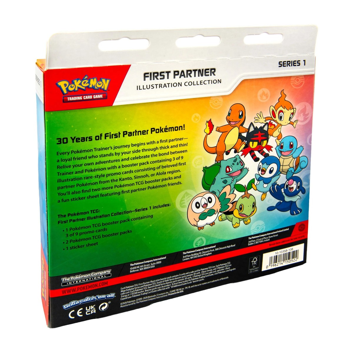 Pokemon Trading Card Games First Partner Illustration Collection
