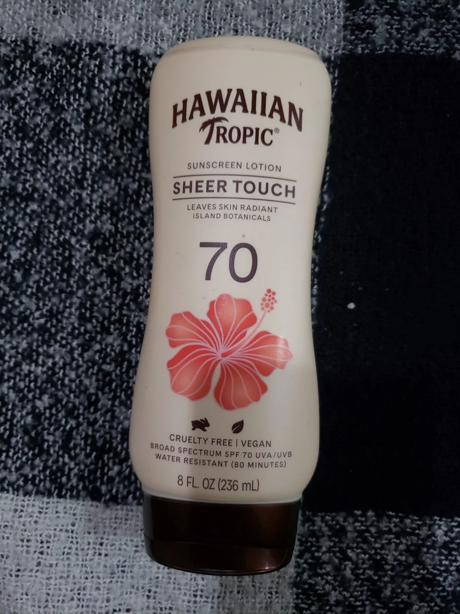 Hawaiian Tropic Sheer Touch Sunscreen Lotion SPF70 Exp 10/2027 | eBay