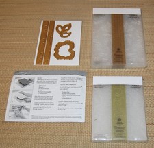 ANNA GRIFFIN Garden Roses Rose  Leaf Dies Borders Embossing Folder Set 