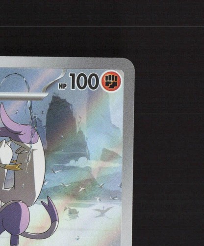 Tarjeta Pokémon holográfica ultra rara arte completo llamarada blanca japonesa Mienshao 132/086 casi nueva - Imagen 4 de 10
