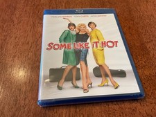 Some Like It Hot Blu Ray Marilyn Monroe Tony Curtis Wilder - New, Sealed