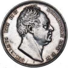 1834 Halfcrown (WW in block) - William IV British Silver Coin - Nice