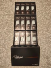 3 Dozen 2025 Titleist Pro V1 Golf Balls, White