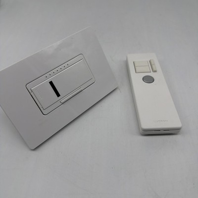 Lutron Maestro IR MIR-600THW-WH One-Touch Remote Control Digital Dimmer