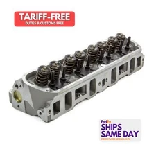 Flo-Tek 203-505, One Natural Aluminum Sbf 180Cc Alum Cyl Head 58Cc 1.94/1.55 Ass