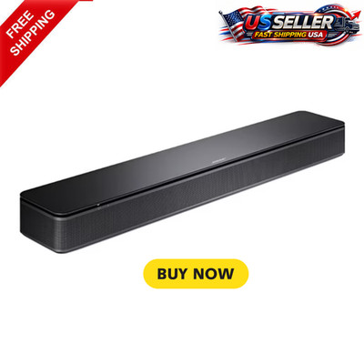 Bose TV Speaker Surround Sound Wireless Bluetooth Soundbar for TV, Black