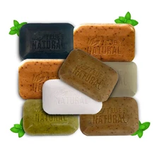 True And Natural Bar Soap 5oz (Bundle of 3) Coffee And Cocoa, Jamaican Soap