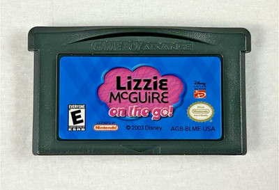 Disney Lizzie McGuire: on the Go! Game Boy Advance 2003 E Tested CARTRIDGE ONLY