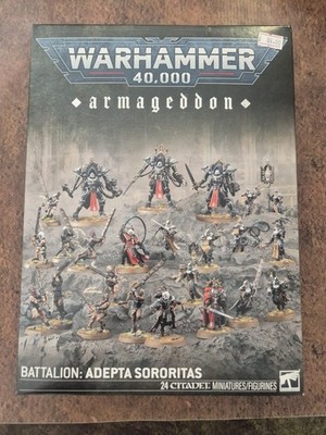 Bataillon: Adepta Sororitas, Armaggedon, Neu in OVP, Warhammer 40k, Games Workshop.  