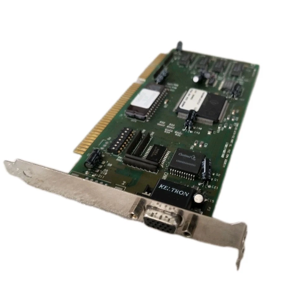 Tarjeta rara 1991 Cardinal Technologies VGA 500 PLUS ISA VGA FCC GDE0114 MXB1 Foto 4 de 4