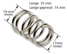 Metal Spring for Foosball Rod 8 Pieces