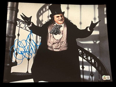 DANNY DEVITO SIGNED AUTOGRAPH 11x14 PHOTO BATMAN RETURNS PENGUIN BECKETT BAS D