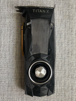 NVIDIA TITAN X Pascal Graphics Card Multi-Monitor DP DVI-D HDMI PCIe x16
