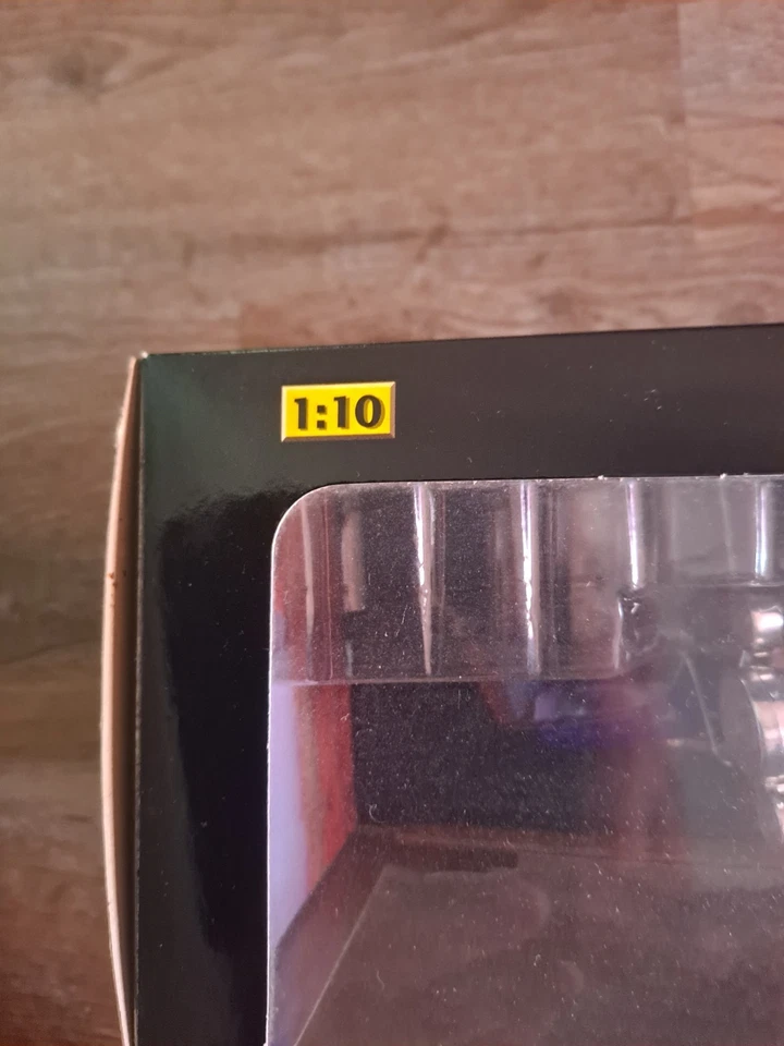 1999 Hot Wheels Collectibles Harley Davidson Softail~ Purple w/Flames 1:10 Scale - Image 2 of 4