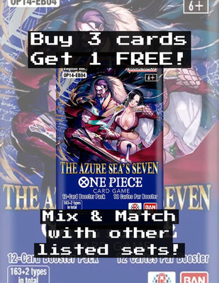 The Azure Sea's Seven - OP14 & EB04 | One Piece TCG
