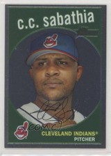 2008 Topps Heritage Chrome 995/1959 CC Sabathia #C145 HOF 2u3