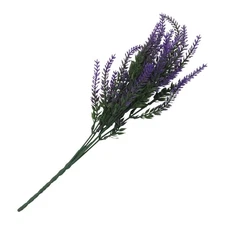 Lavender Bouquet Simulation Bouquet Artificial Flowers Cold Resistant Lavender