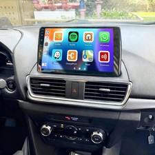 Car Radio Stereo Carplay For 2014-2018 Mazda 3 464g 9in Fm Camera