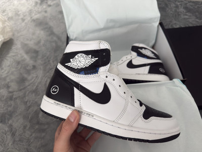 Jordan 1 Retro High OG SP Fragment x Union LA White Black EU 40 / US 7 NEU